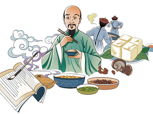 文章配图 袁枚爱吃豆腐