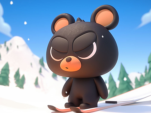 長白山頂流動物（個人主頁-ZNjkwMDg1ODQ=） - 海報 - 站酷設計師森果小鎮(zhèn)原創(chuàng)素材 - 站酷ZCOOL