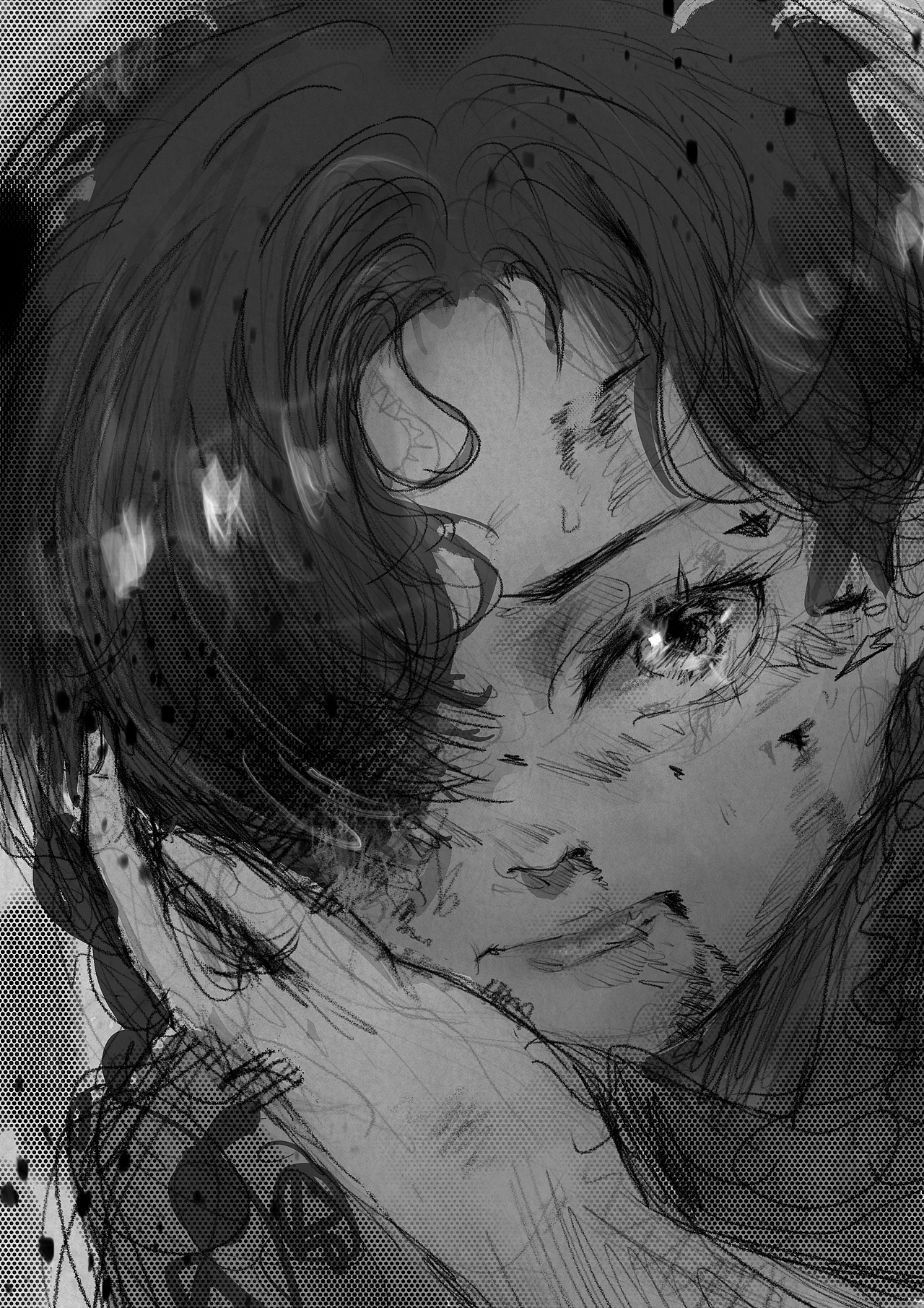 Heather（图ZMzcyNjYxNzQ0） - 单幅漫画 - 站酷设计师Derblu原创素材 - 站酷ZCOOL