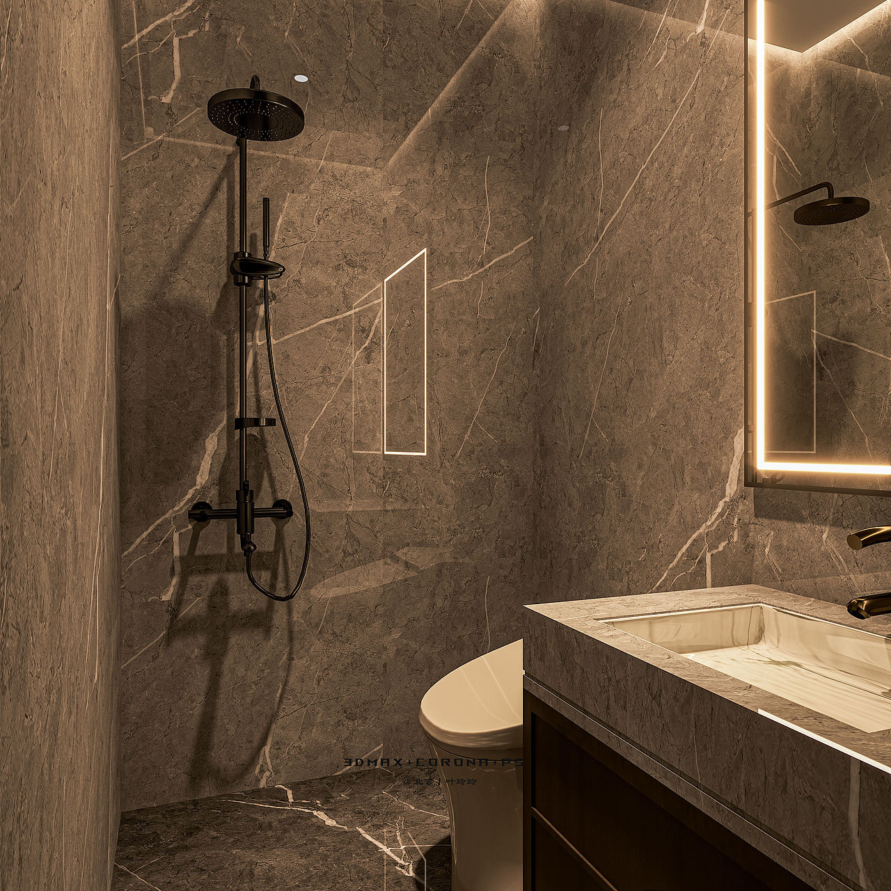 自然元素 打造放松空间的洗浴中心设计