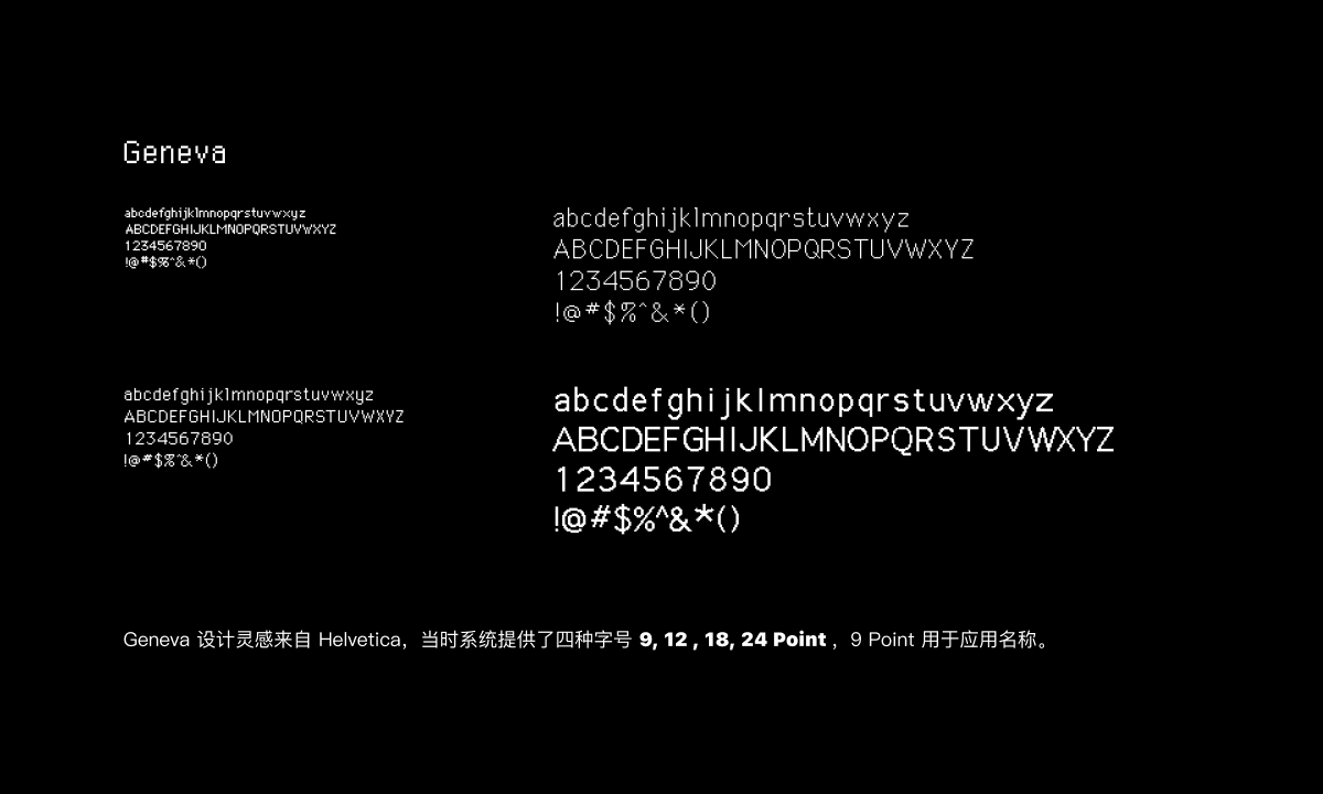 苹果系统字体变迁史(图ZMTQ4NDA1Mjg=) - 资讯 - 站酷设计师Ye_susu原创素材 - 站酷ZCOOL