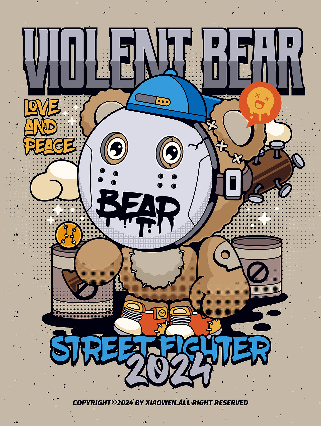 2024上半年插画总结（图ZMzcyNjgxNzc2） - 新锐潮流插画 - 站酷设计师无敌的小文原创素材 - 站酷ZCOOL