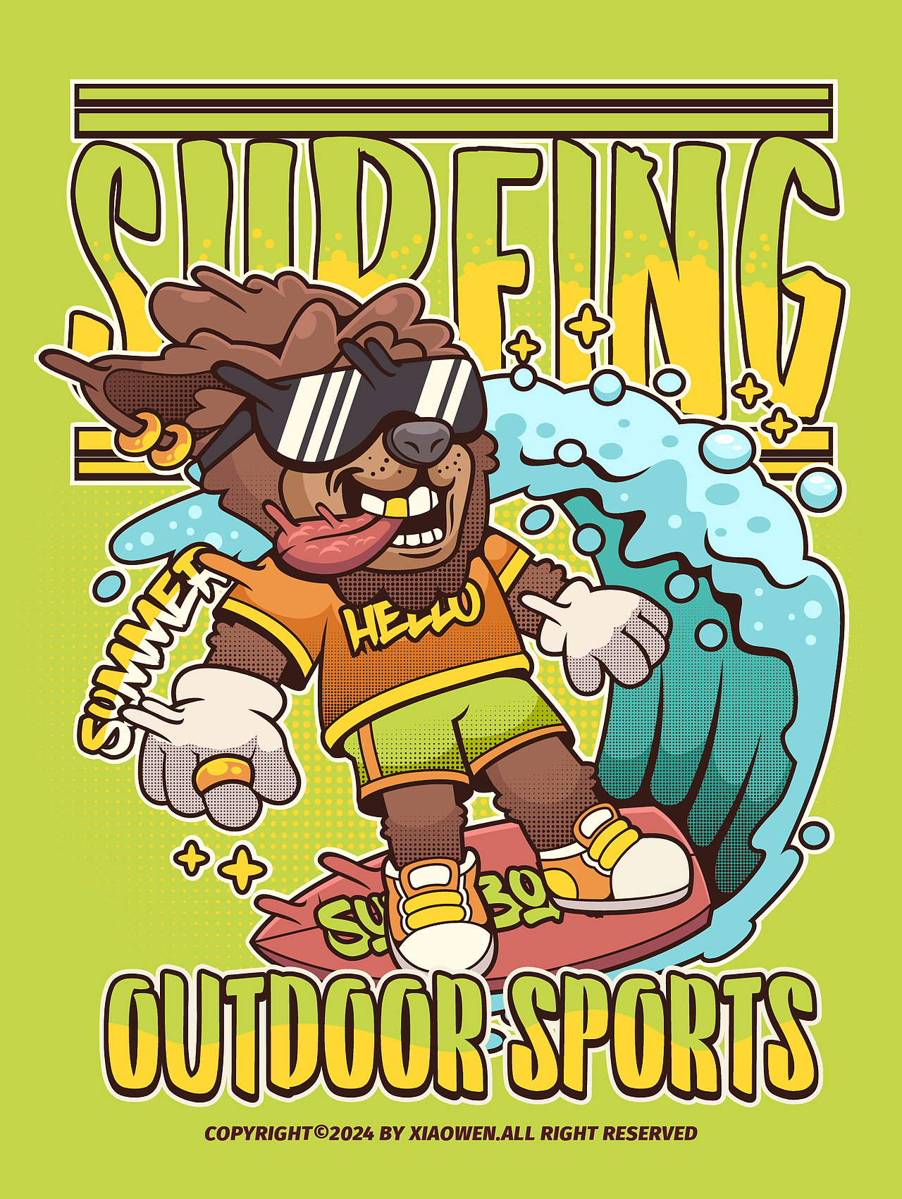 2024上半年插画总结（图ZMzcyNjgxODcy） - 新锐潮流插画 - 站酷设计师无敌的小文原创素材 - 站酷ZCOOL