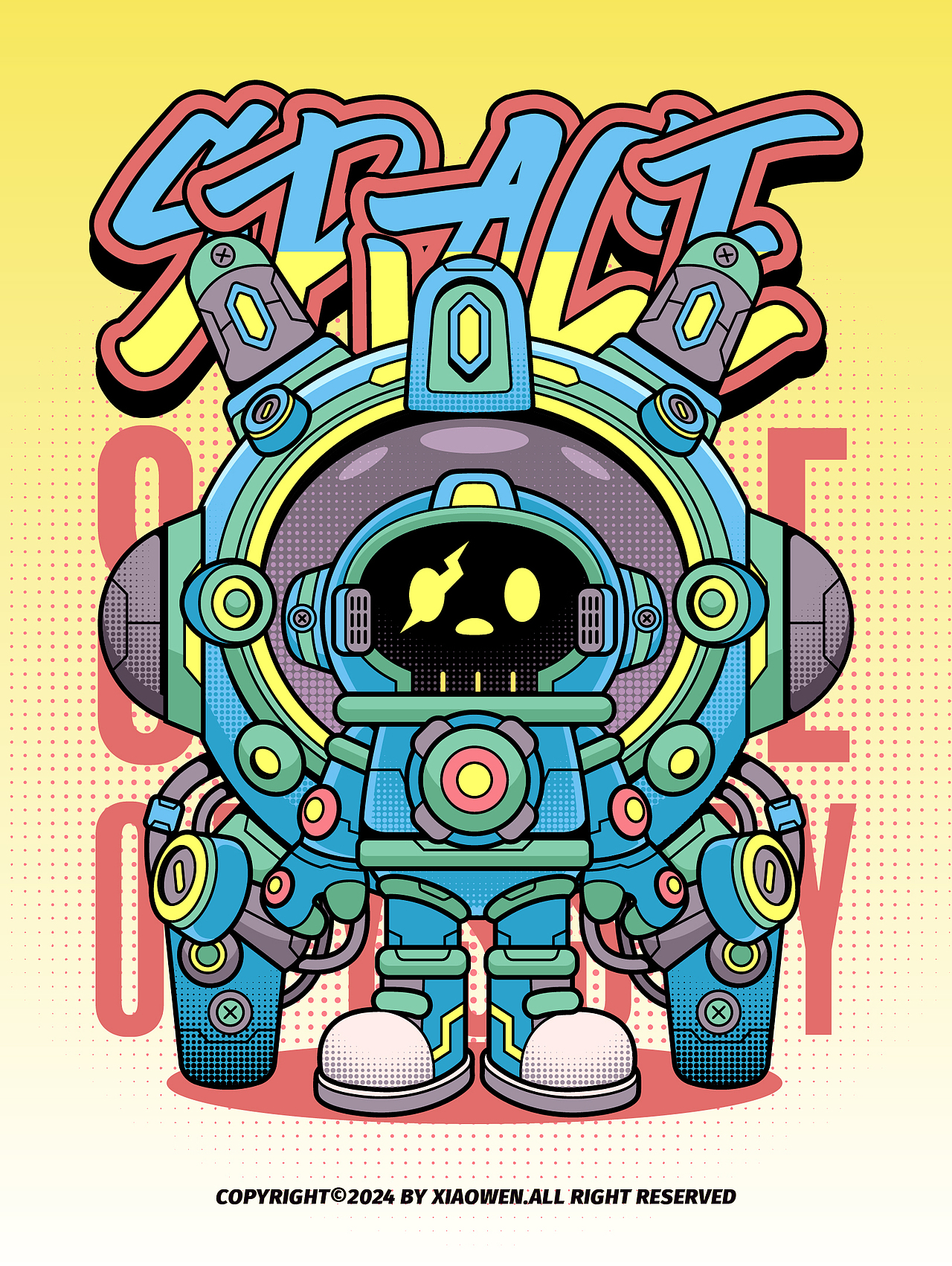 2024上半年插画总结（图ZMzcyNjgyMDE2） - 新锐潮流插画 - 站酷设计师无敌的小文原创素材 - 站酷ZCOOL