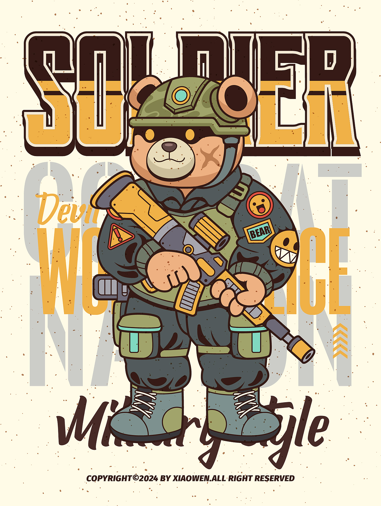 2024上半年插画总结（图ZMzcyNjgyMDM2） - 新锐潮流插画 - 站酷设计师无敌的小文原创素材 - 站酷ZCOOL