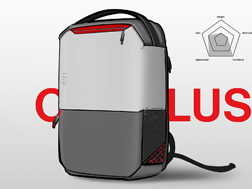 Laptop backpack design