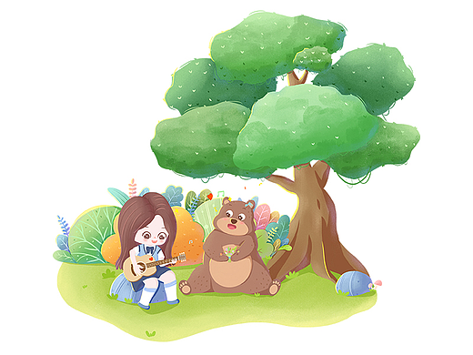 小场景插画（个人主页-ZNjkwMTQyNjg=） - 创作习作 - 站酷设计师七月偷猫原创素材 - 站酷ZCOOL