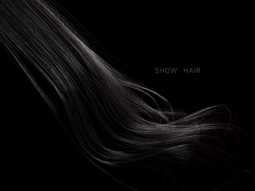 秀发3D渲染 SHOW HAIR