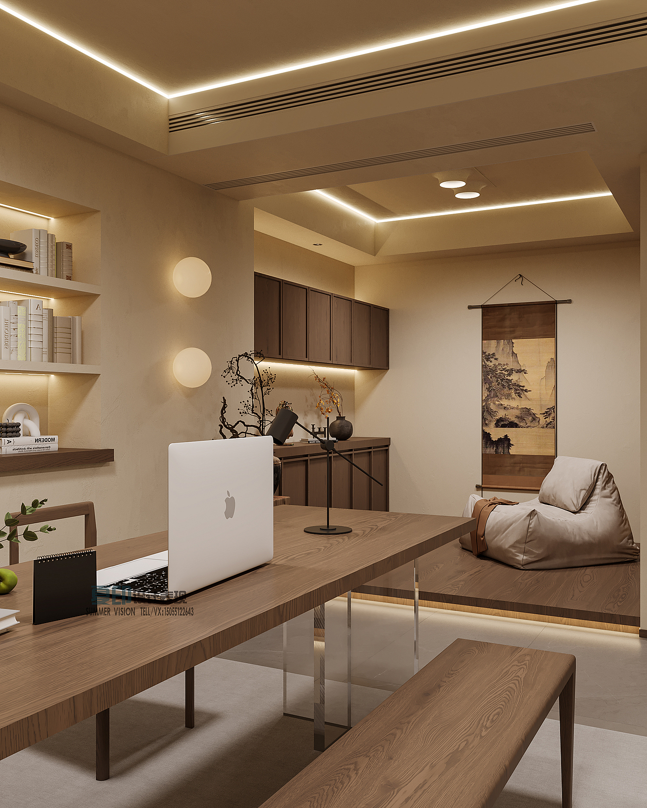 效果图表现#工装  家装  动漫都有