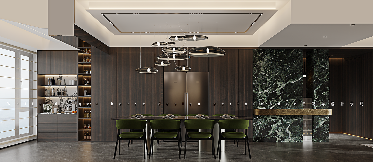 意式轻奢——白龙马效果（图ZMzcyNzI4MDg4） - 家装设计 - 站酷设计师一只小娄娄原创素材 - 站酷ZCOOL