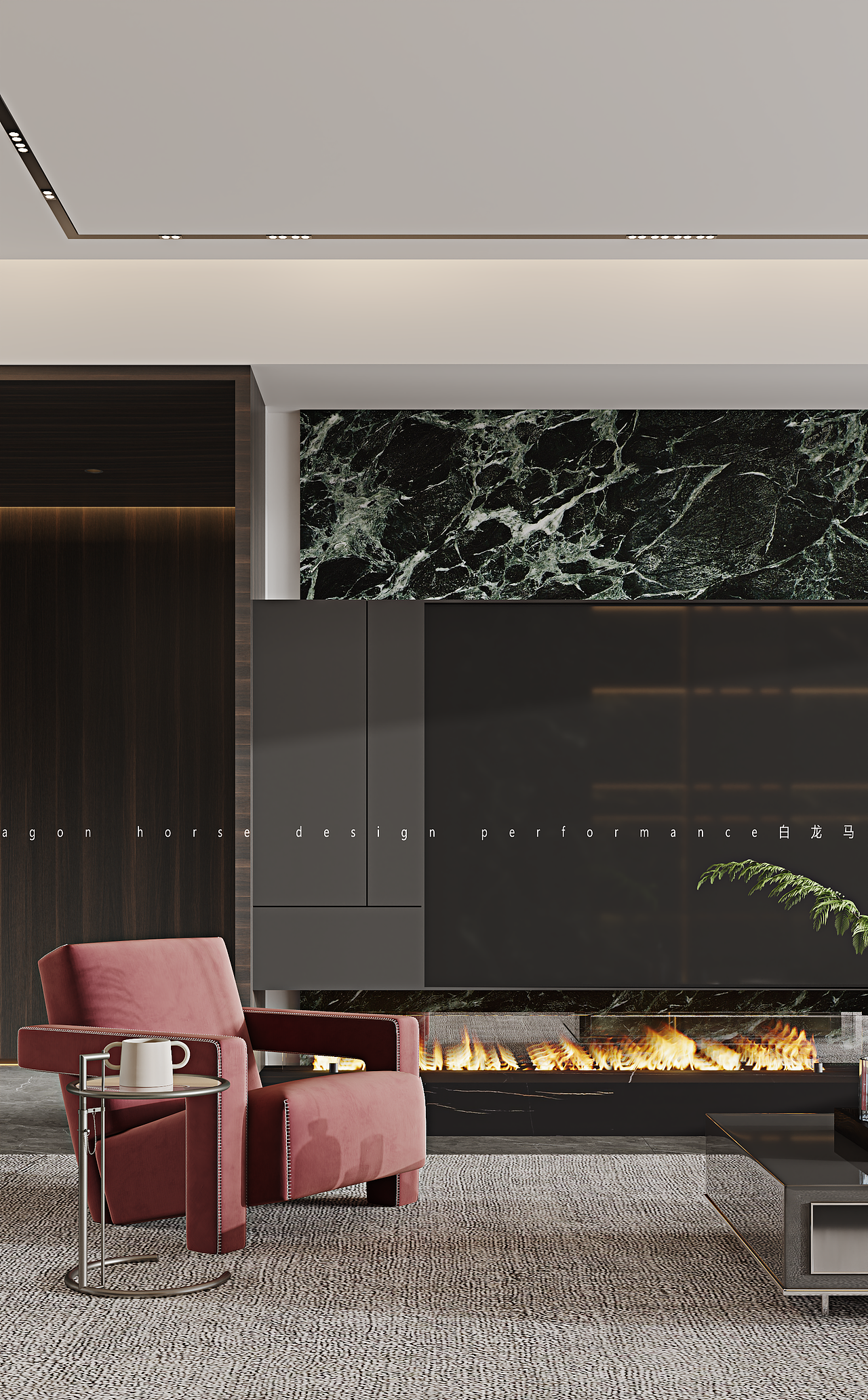 意式轻奢——白龙马效果（图ZMzcyNzI4MTAw） - 家装设计 - 站酷设计师一只小娄娄原创素材 - 站酷ZCOOL