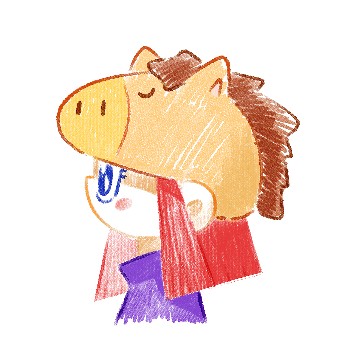 十二生肖头像（图ZMzcyNzI4NDg4） - 儿童插画 - 站酷设计师陈大斧子原创素材 - 站酷ZCOOL