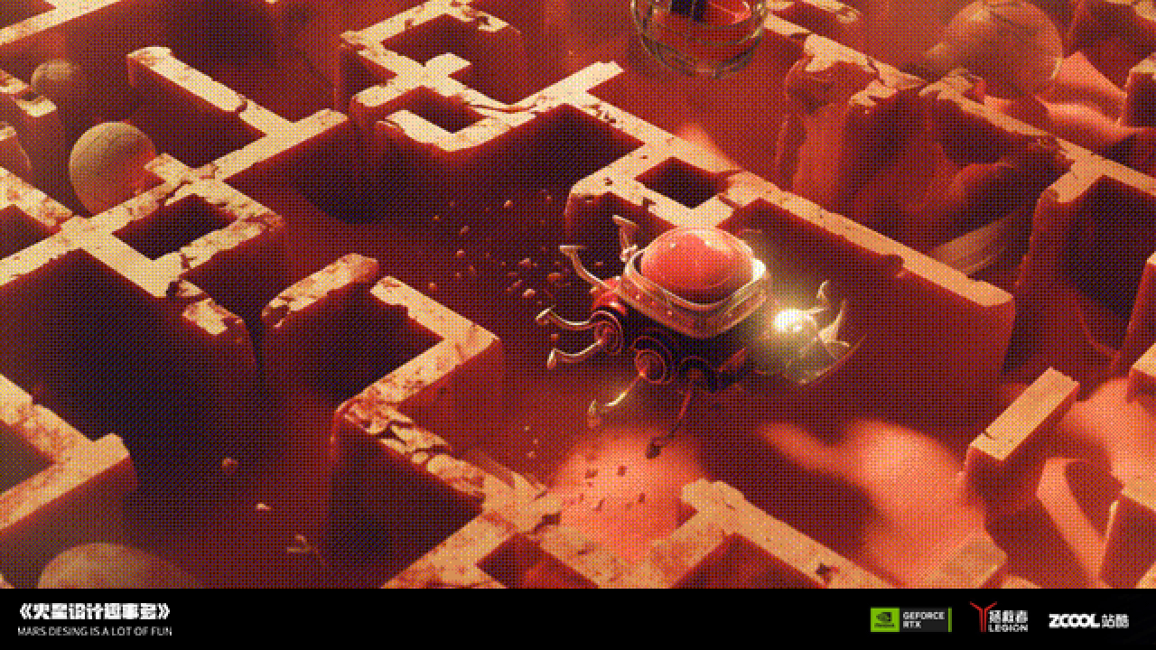 《火星设计趣事多》AIGC mv（图ZMzcyNzM2Njky） - AI作品 - 站酷设计师Mikyyellow原创素材 - 站酷ZCOOL