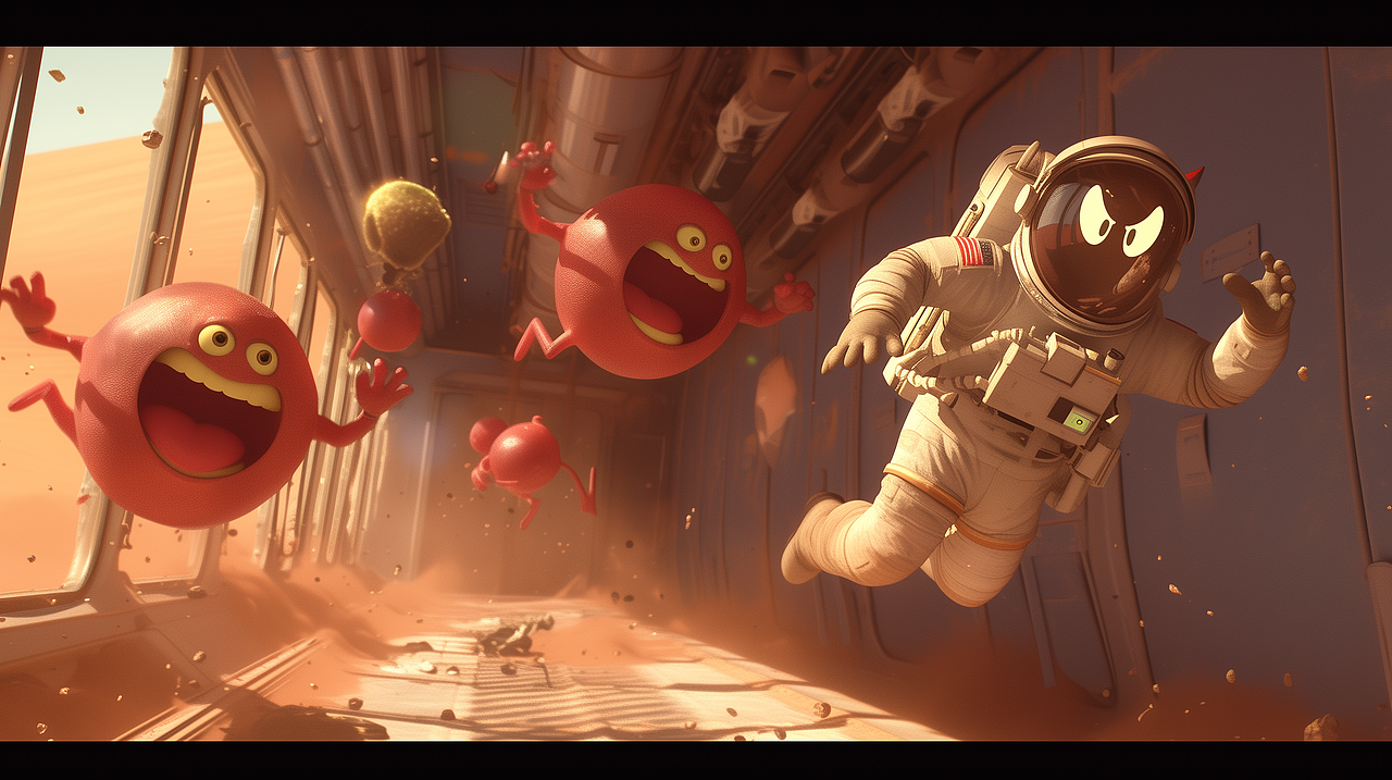 《火星设计趣事多》AIGC mv（图ZMzcyNzM2NzQw） - AI作品 - 站酷设计师Mikyyellow原创素材 - 站酷ZCOOL