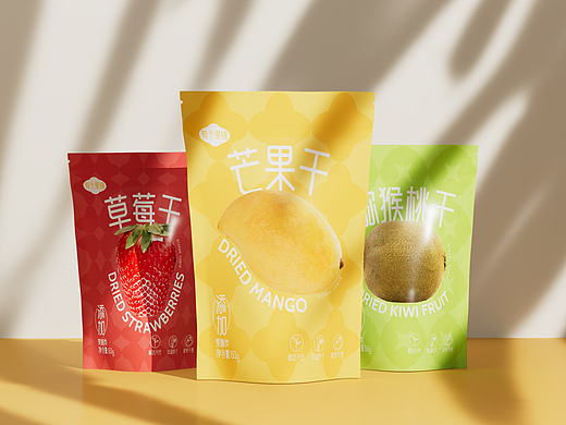 有个果铺——果干包装设计