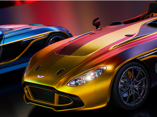 Aston Martin CC100建模