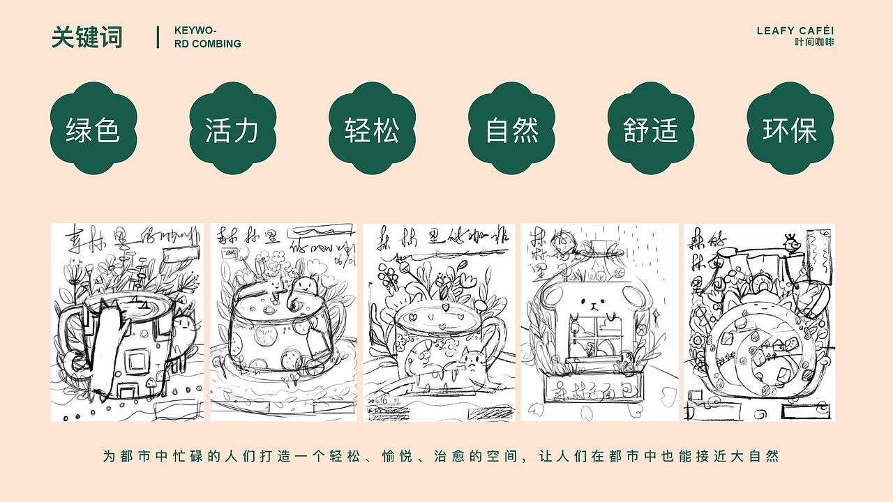 品牌KV設(shè)計——葉間咖啡（圖ZMzcyNzUxMzUy） - 商業(yè)插畫 - 站酷設(shè)計師曇崖原創(chuàng)素材 - 站酷ZCOOL