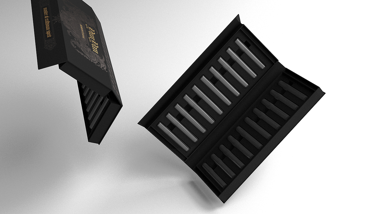 云烟黑金礼盒包装设计（图ZMzcyNzU1NjQ0） - 包装 - 站酷设计师智跑广告原创素材 - 站酷ZCOOL