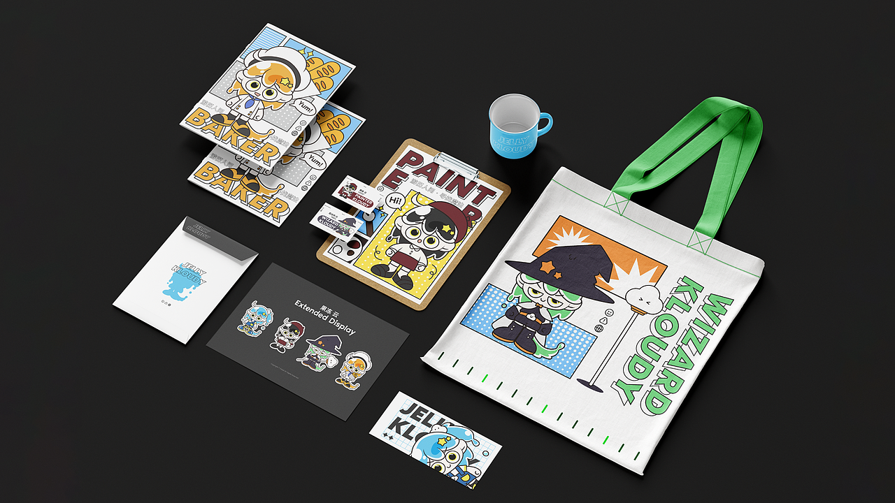 Jelly Kloudy｜果冻云 原创IP设计（图ZMzcyNzYyOTky） - IP形象 - 站酷设计师关云游原创素材 - 站酷ZCOOL