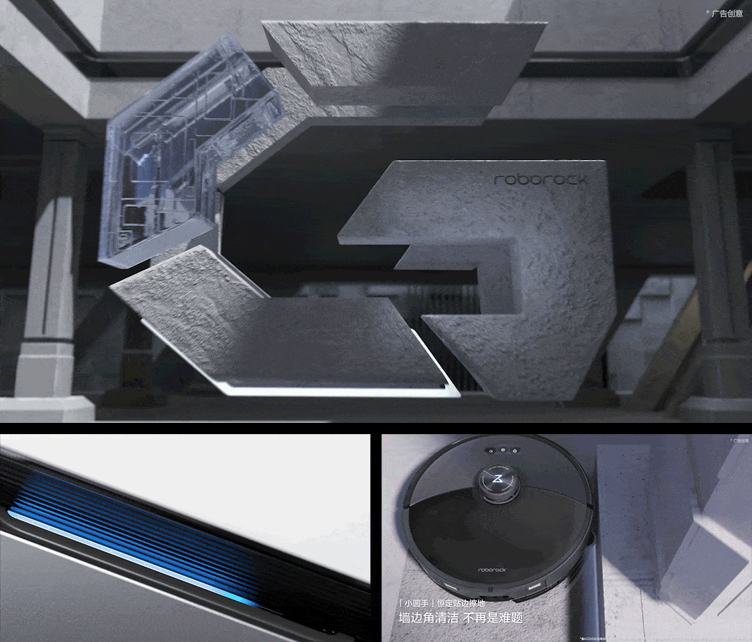 石头G20S自清洁扫拖机器人（图ZMzcyNzYzMTky） - 动画/影视 - 站酷设计师KUNGFU_MEDIA原创素材 - 站酷ZCOOL