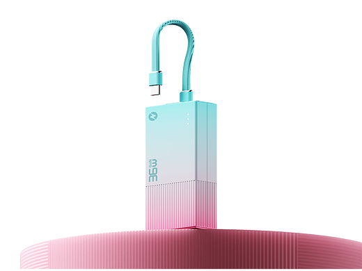 65W氮化镓二合一充电器