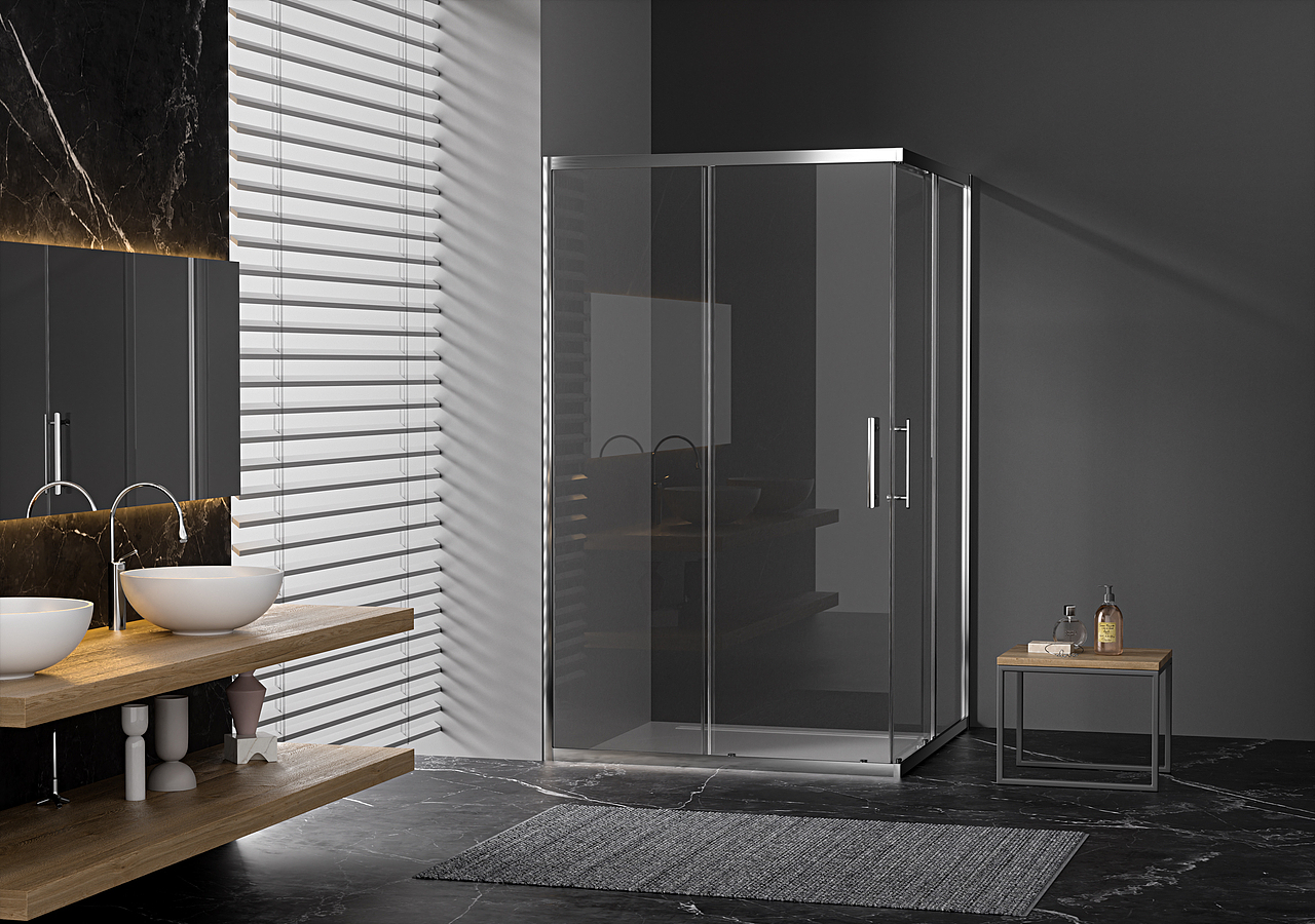 淋浴房產(chǎn)品渲染（圖ZMzcyNzcxMDc2） - 生活用品 - 站酷設(shè)計師研磨提筆原創(chuàng)素材 - 站酷ZCOOL