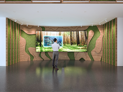 案例·自然 | 龙里林场自然宣教中心（个人主页-ZNjkwMTkxNjA=） - 展陈设计 - 站酷设计师简策创意原创素材 - 站酷ZCOOL