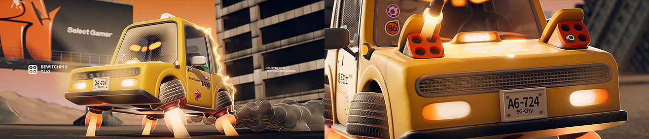 个人原创CG丨Chase Game 追击游戏