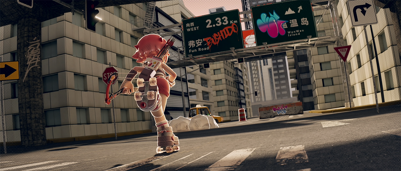 个人原创CG丨Chase Game 追击游戏