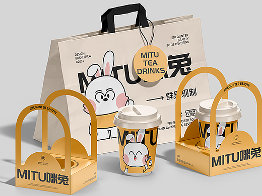 MITU | 咪兔茶饮品牌视觉设计