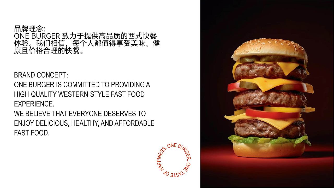 ONE BURGER|汉堡店品牌设计（2）（图ZMzcyNzg2Njgw） - 品牌 - 站酷设计师ZHEG无N原创素材 - 站酷ZCOOL