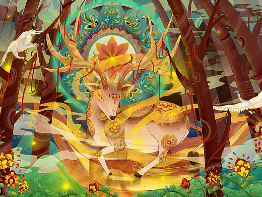 鹿鯨與你（個(gè)人主頁-ZNjkwMjIxMTY=） - 創(chuàng)作習(xí)作 - 站酷設(shè)計(jì)師喵乙大仙原創(chuàng)素材 - 站酷ZCOOL