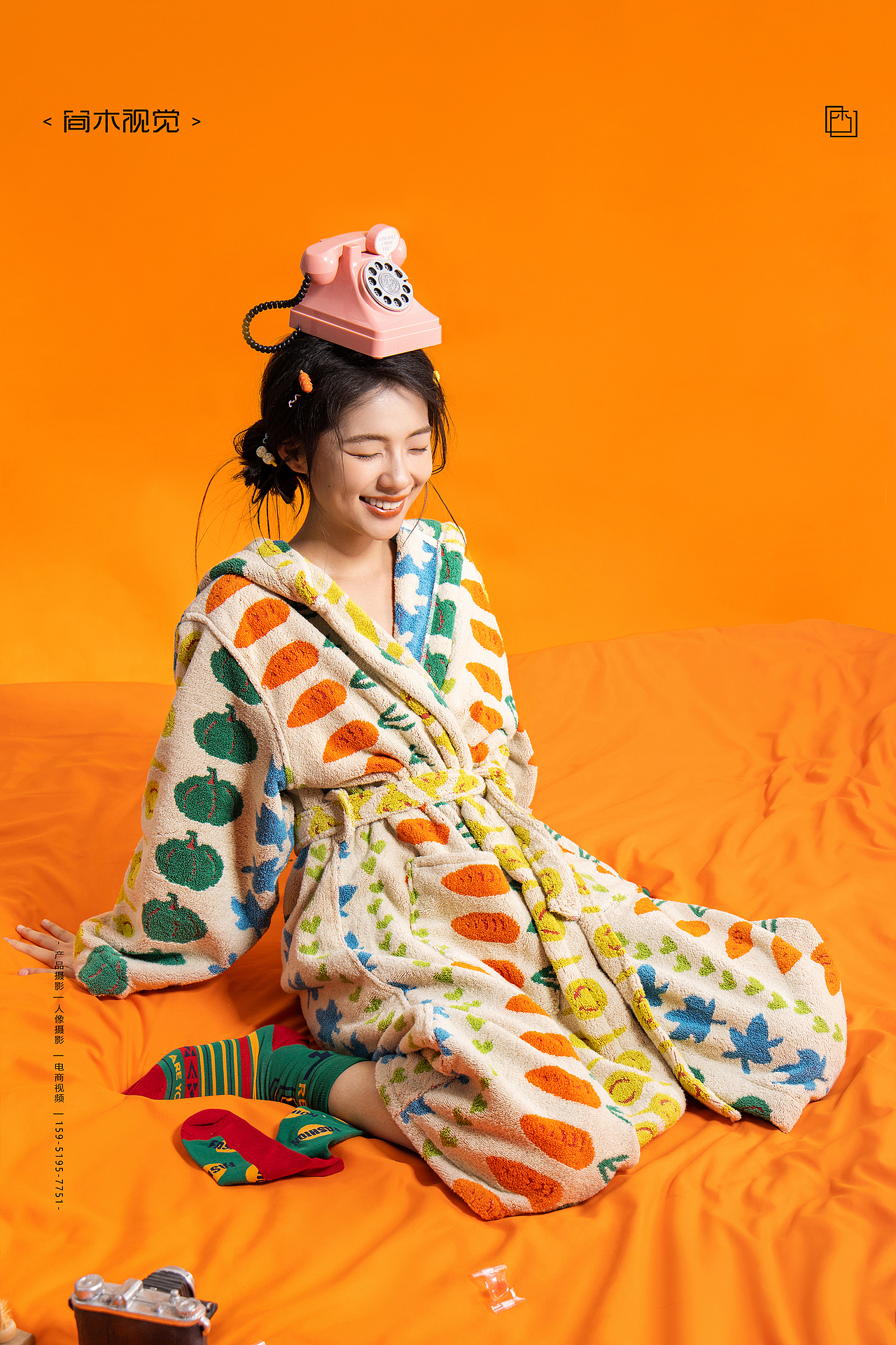 家居服丨简木视觉 女士睡衣女装服饰 商业人像平面摄影
