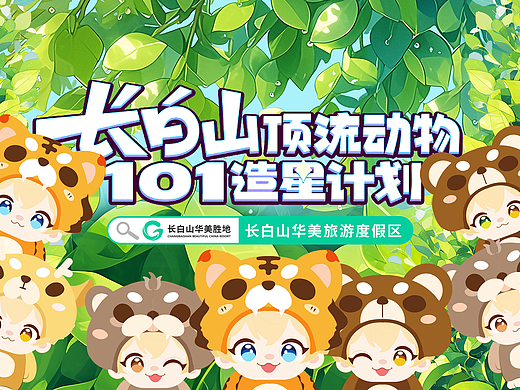 长白山顶流造星计划（个人主页-ZNjkwMDgyMzY=） - 海报 - 站酷设计师Claire瑾小瑾原创素材 - 站酷ZCOOL