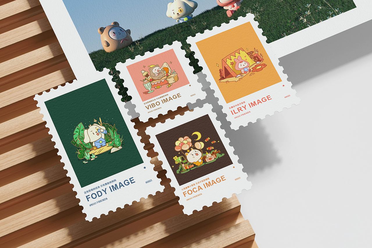 Soo Friends | 组合IP形象设计（图ZMzcyNzk0NjMy） - IP形象 - 站酷设计师illumia原创素材 - 站酷ZCOOL