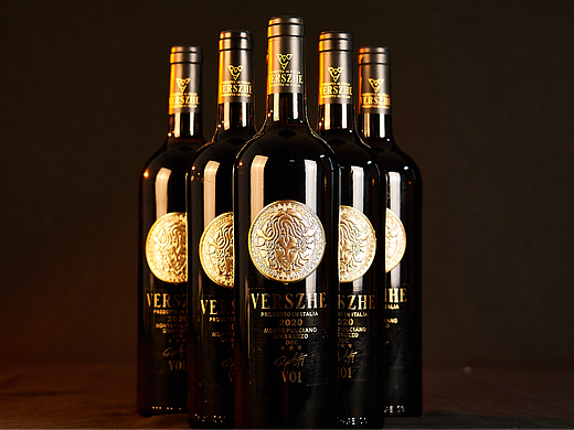 产品摄影x暗调红酒