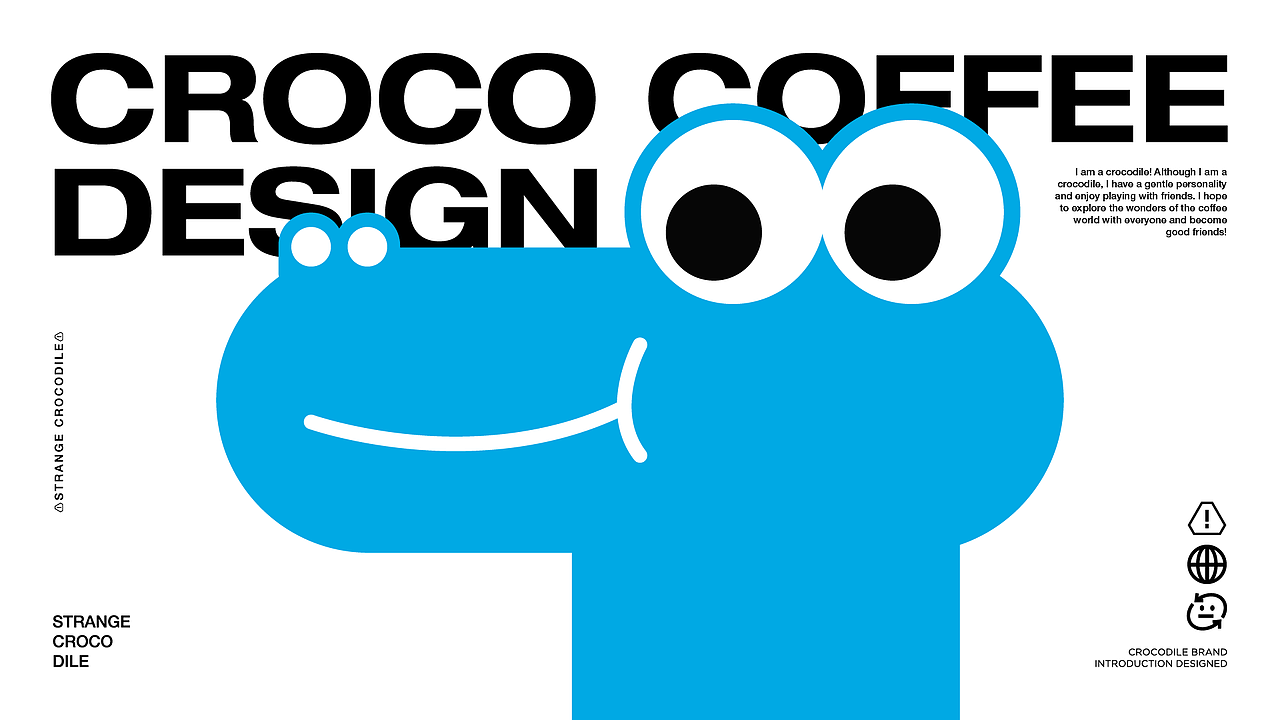 CrocoCoffee Brand Design/哒鳄咖啡-餐饮品牌设计（图ZMzcyODEwMDY0） - 品牌 - 站酷设计师35_Design原创素材 - 站酷ZCOOL