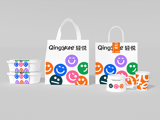 QingYue轻食品牌设计
