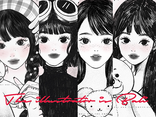 𝘎𝘪𝘳𝘭 ｜速写涂鸦女孩 ❣