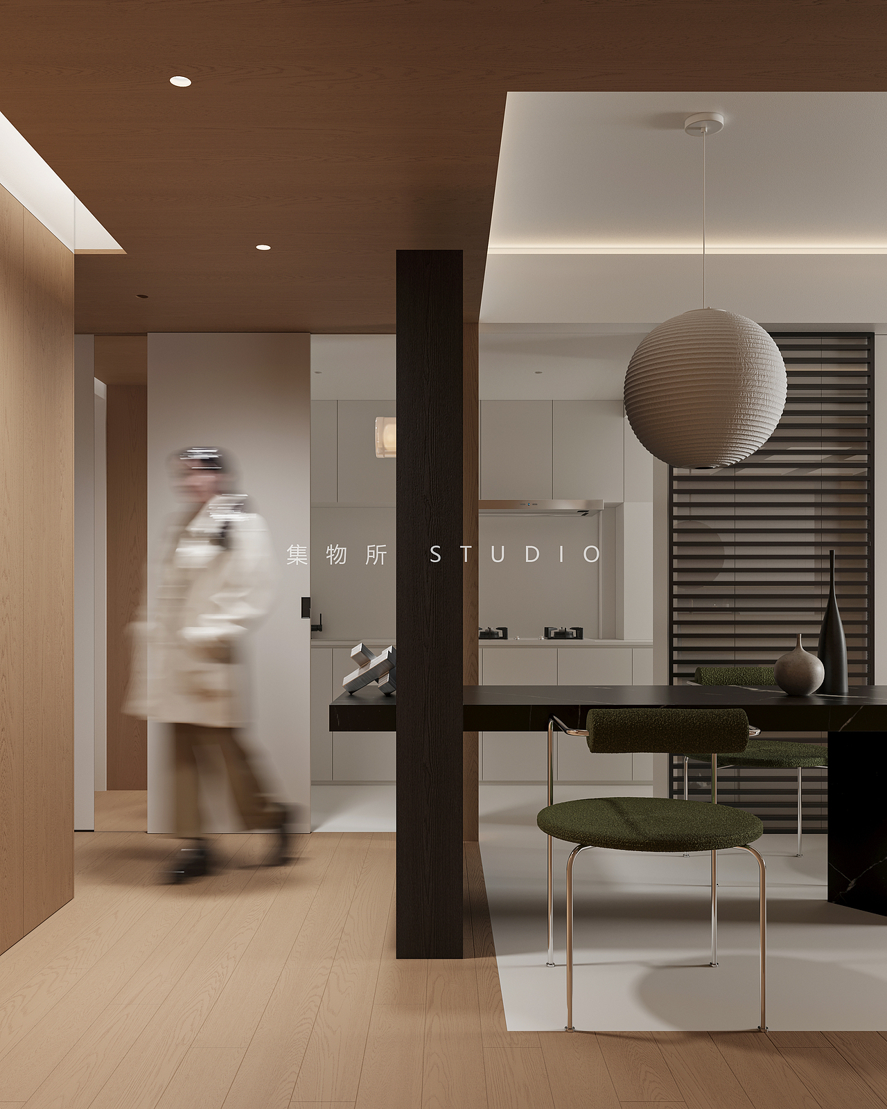 集物所STUDIO | 91㎡旧房重塑（图ZMzcyODIxODA0） - 家装设计 - 站酷设计师人陌原创素材 - 站酷ZCOOL