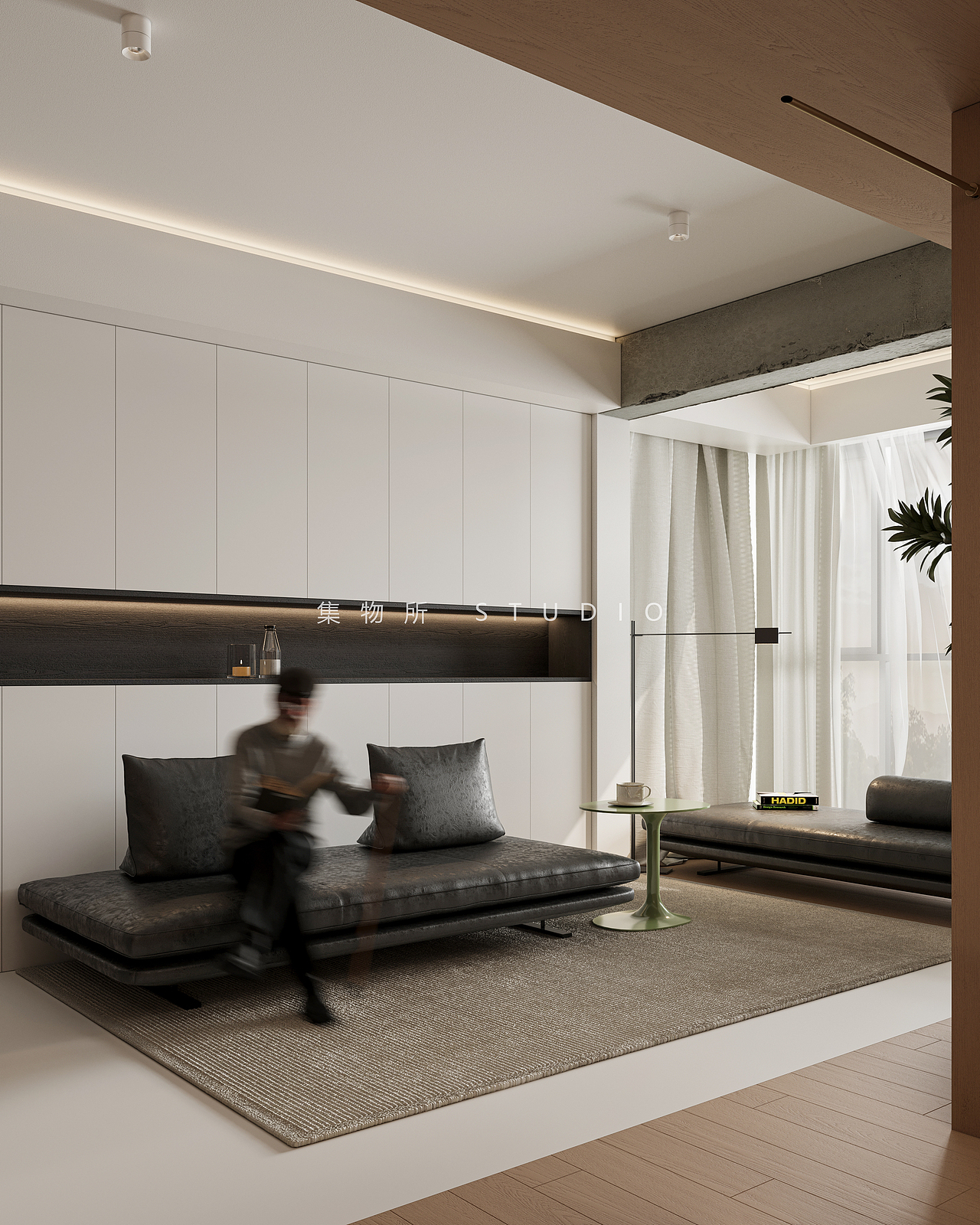 集物所STUDIO | 91㎡旧房重塑（图ZMzcyODIxODc2） - 家装设计 - 站酷设计师人陌原创素材 - 站酷ZCOOL