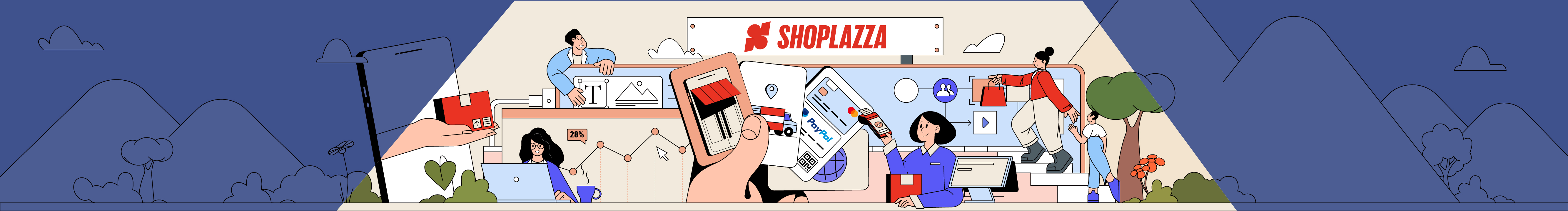 ShoplazzaDesign的个人主页（封面预览） - 主页封面设置 - 站酷设计师ShoplazzaDesign原创素材 - 站酷ZCOOL