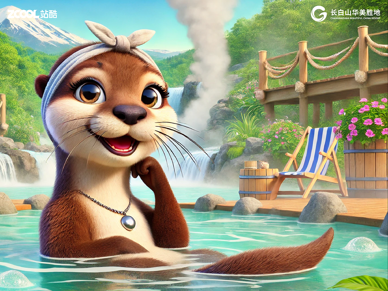 动物们的度假天堂 长白山华美胜地