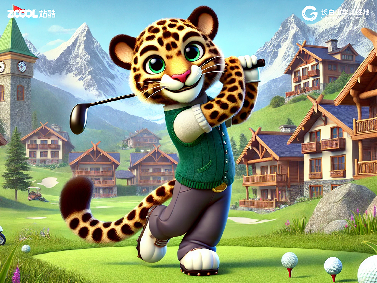 动物们的度假天堂 长白山华美胜地