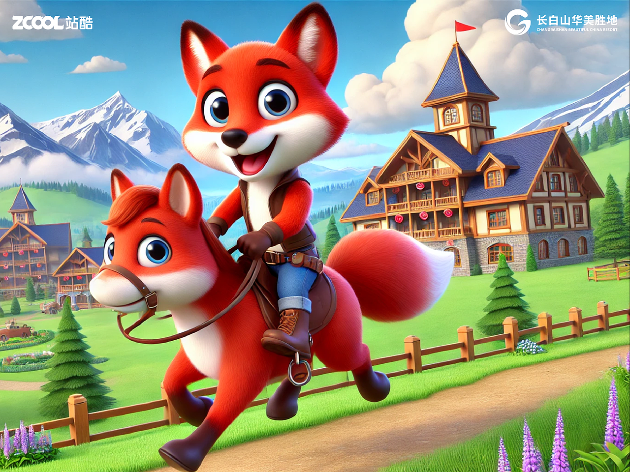 动物们的度假天堂 长白山华美胜地