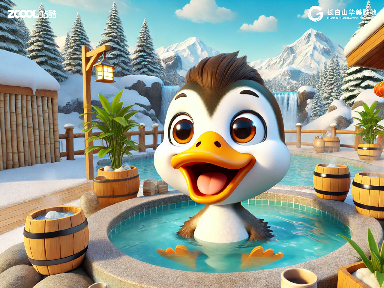 动物们的度假天堂 长白山华美胜地