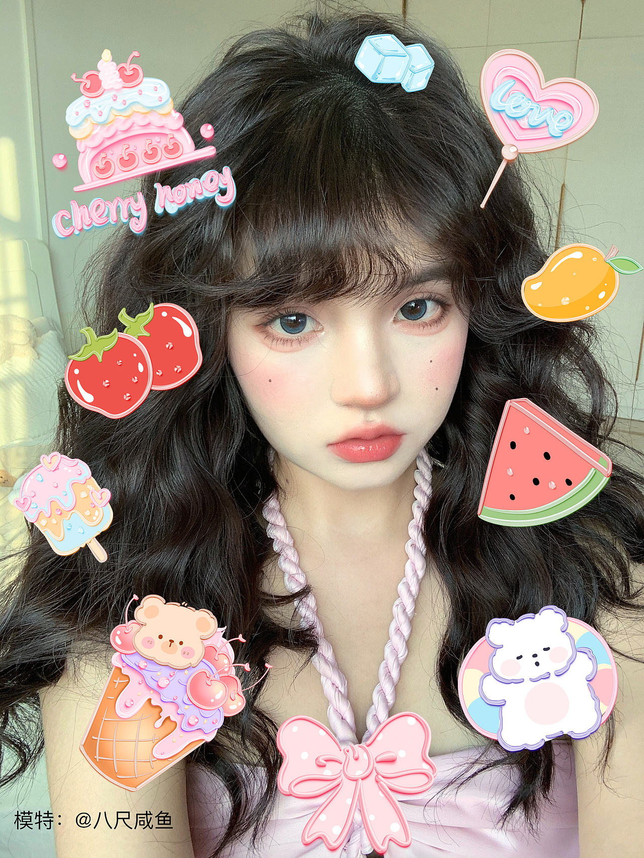 夏日炎炎，泡泡糖家族贴贴