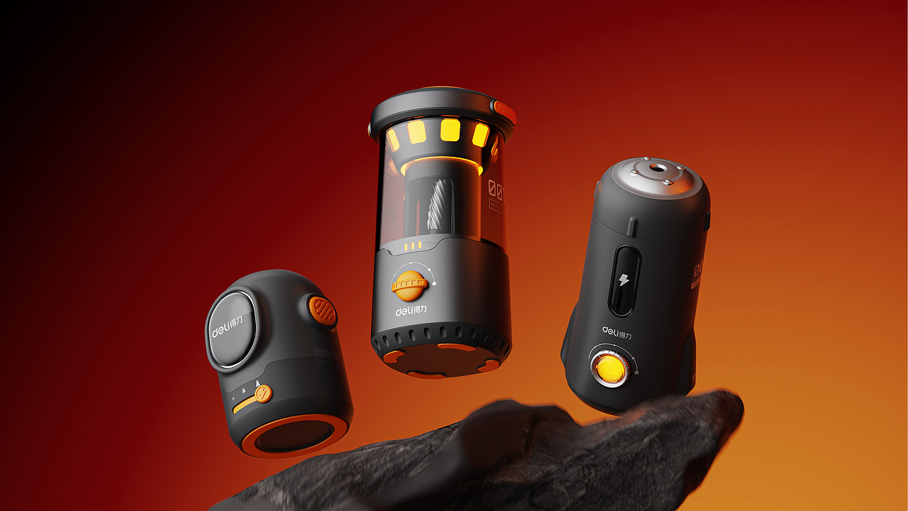 自动削笔器 | 得力deli X dooo design有度设计（图ZMzcyODUwMjQw） - 生活用品 - 站酷设计师有度设计原创素材 - 站酷ZCOOL