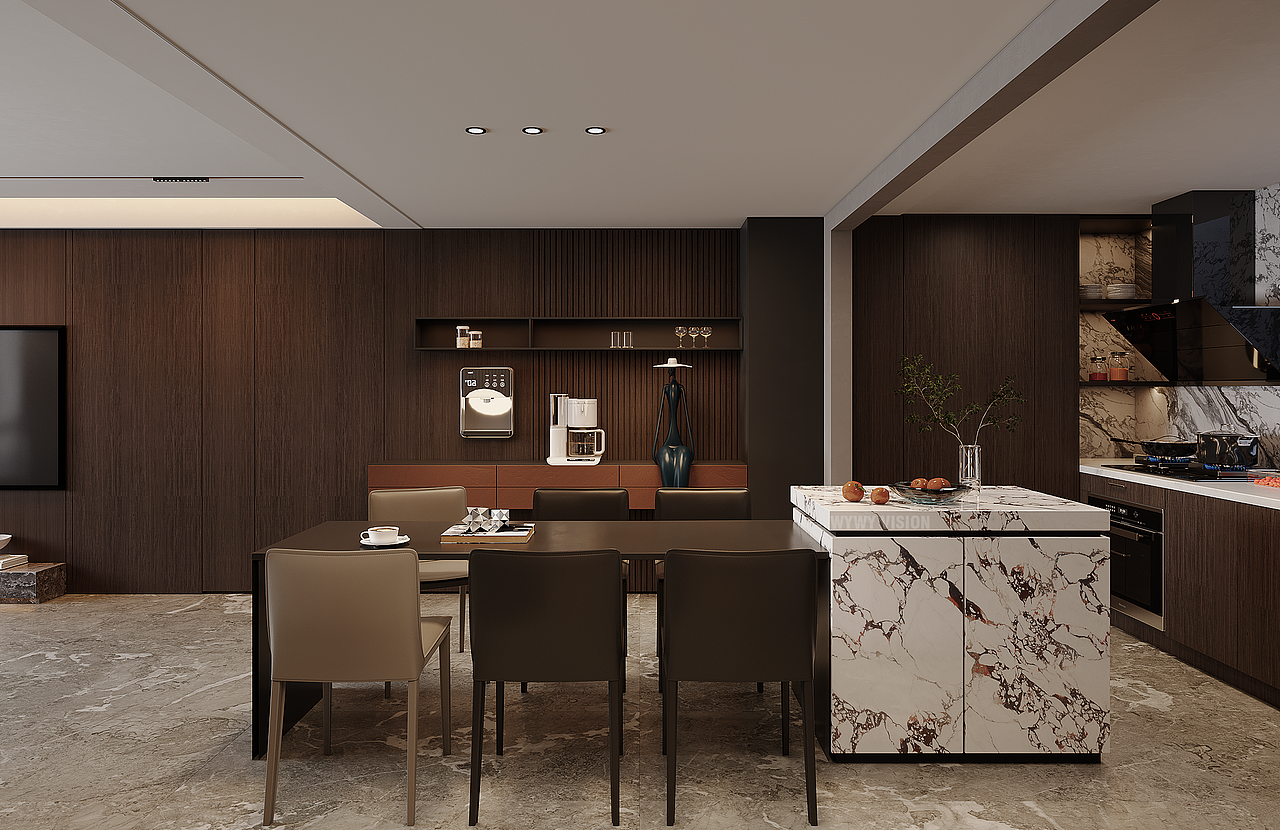 现代 · 黑胡桃丨效果表现