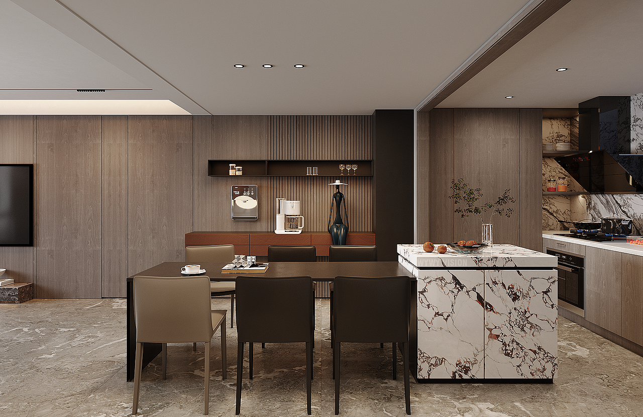 现代 · 黑胡桃丨效果表现